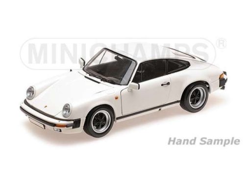 1:18 1983 Porsche 911 Carrera Coupe 3.2, fehér