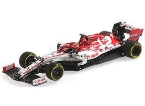 2020 Alfa Romeo Racing F1 C39 #7 Kimi Raikkonen Styrian GP, fehér/piros/fekete