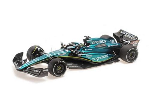 1:18 2023 Aston Martin Aramco Cognizant Formula One Team AMR23 #18 Lance Stroll, zöld