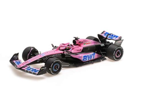 1:18 2023 BWT Alpine F1 Team A523 #31 Esteban Ocon, pink/kék