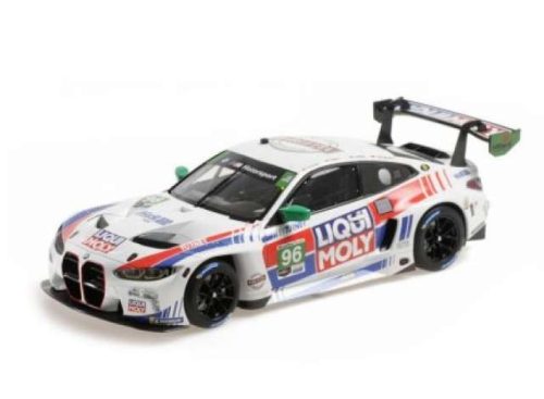 1:18 2022 BMW M4 GT3 GTD Turner Motorsport Foley/Auberlen/Klingmann/Dinan-IMSA, fehér/kék/zöld