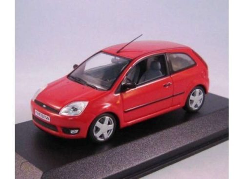 1:43 2002 Ford Fiesta 2-door, piros