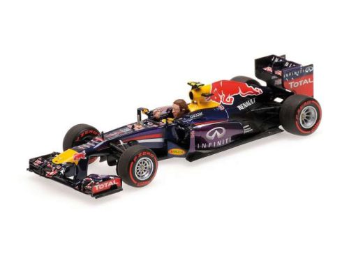 2013 Infinity piros Bull Racing Renault RB9 M. Webber Last F1 Race, kék