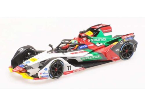 1:43 2018 Audi Sport ABT Schaeffler L. Di Grassi Formula E Season 5, fehér/piros/zöld