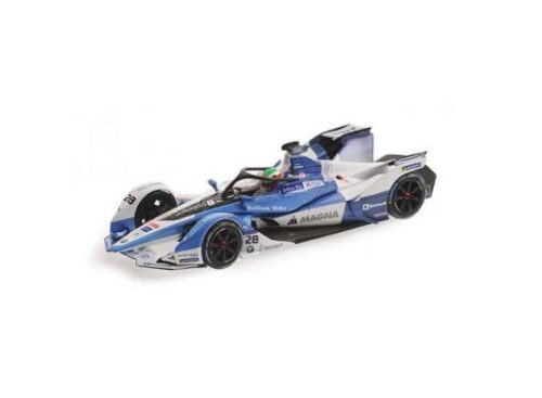 1:43 2018 BMW Andretti Motorsport A. Da Costa Formula E Season 5, fehér/kék