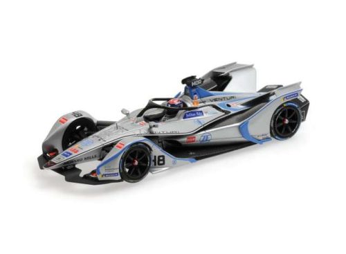 1:43 2018 Venturi E. Mortara Formula E Season 5, ezüst