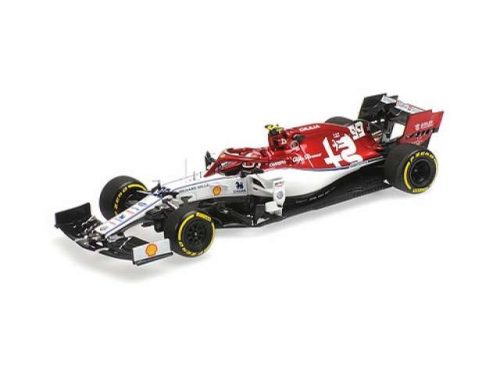 2019 Alfa Romeo Racing F1 C38 #99 Antonio Giovinazzi *Resin Series*, piros/fehér