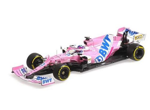 2020 BWT Racing Point F1 Team Mercedes RP20 #11 Sergio Perez Launch Special, pink/kék