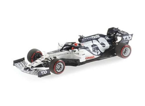 1:43 2020 Scuderia Alpha Tauri Racing Honda AT1 #26 Daniil Kvyat Austrian GP, kék/piros/fehér