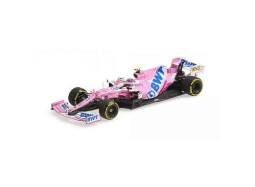 2020 BWT Racing Point F1 Team Mercedes RP20 #18 Lance Stroll 3rd place Italian GP, pink