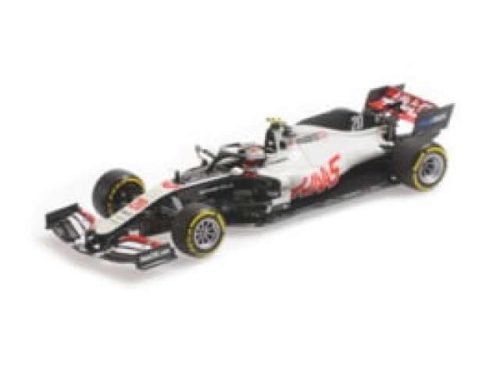 1:43 2020 Haas F1 Team VF-20 Kevin Magnussen Abu Dhabi GP, fekete/fehér/piros