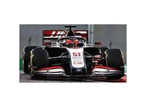 2020 Haas F1 Team VF-20 Pietro Fittipaldi Abu Dhabi GP, fekete/fehér/piros