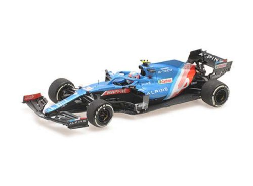 1:43 2021 Alpine F1 Team A521 Esteban Ocon Winner Hungarian GP