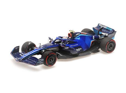 1:43 2022 Williams Racing FW44 Bahrain GP Nicholas Latifi, kék/fekete