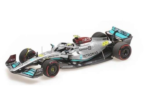 2022 Mercedes Benz AMG Petronas Formula One Team F1 W13 E Performance Bahrain GP Lewis Hamilton