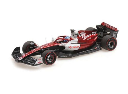 1:43 2022 Alfa Romeo F1 Team Orlen C42 Bahrain GP Valtteri Bottas