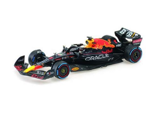 1:43 2022 Oracle piros Bull Racing RB18 #1 Max Verstappen 3rd Monaco GP, kék/sárga/piros 