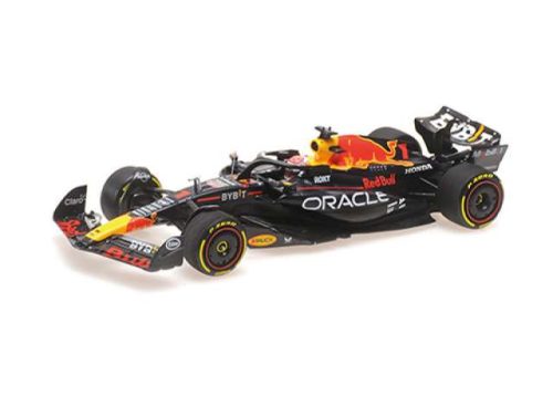 1:43 2023 Oracle piros Bull Racing RB19 #01 Max Verstappen, Winner Monaco GP 2023, kék/sárga/piros 