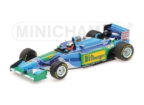 1994 Benetton Ford B194 Johnny Herbert Australian GP *Resin Serie*, kék/sárga