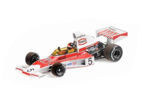 1:43 1974 McLaren Ford M23 E.Fittipaldi #5 World Champion edition, piros/fehér