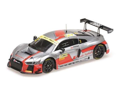 2017 Audi R8 LMS Audi Sport Team WRT Nico Müller Macau GT Cup *Resin Series*, szürke/piros