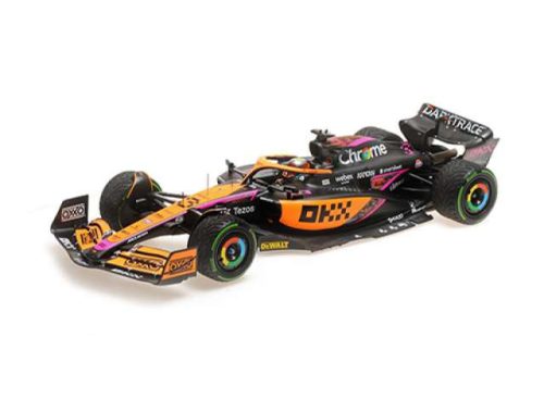 1:18 2022 McLaren F1 Team MCL36 #3 Daniel Ricciardo Singapore, narancs/kék