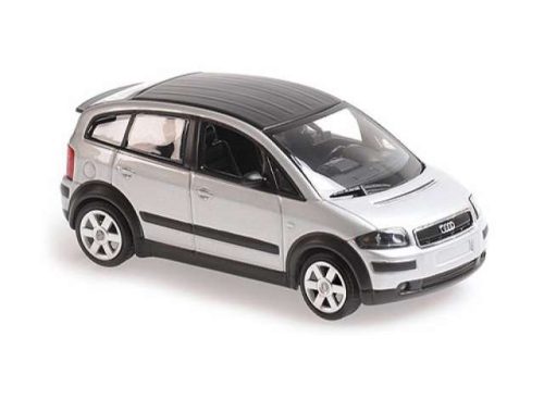 1:43 2000 Audi A2, ezüst