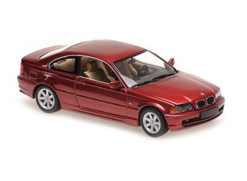 1:43 1999 BMW 3-series E46, piros metallic