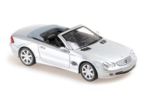 1:43 2001 Mercedes Benz SL-class R230, ezüst