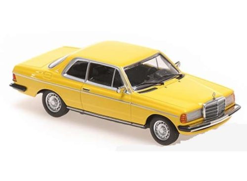 1:43 1976 Mercedes Benz (W123) 230CE, sárga/beige