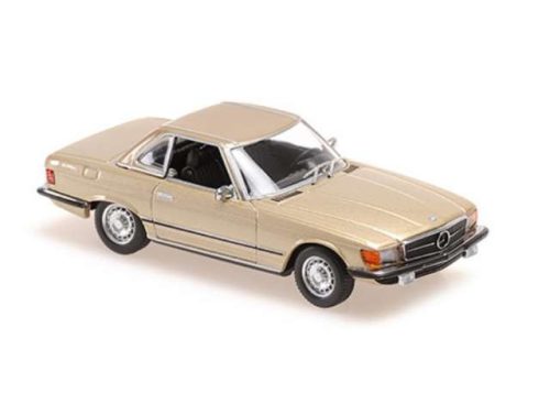 1:43 1974 Mercedes-Benz 350 SL Cabriolet Hardtop, arany