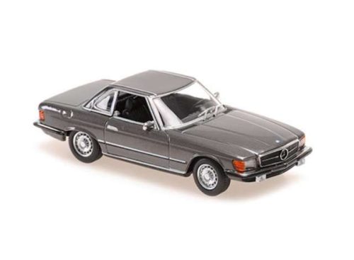 1:43 1974 Mercedes-Benz 350 SL Cabriolet Hardtop, szürke metallic