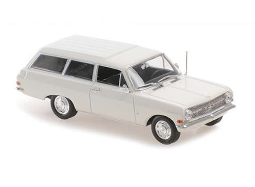 1:43 1962 Opel Rekord A caravan, fehér