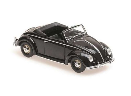 1:43 1950 Volkswagen Hebmuller Cabriolet, fekete