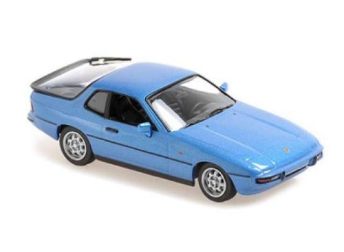 1:43 1984 Porsche 924, kék metallic