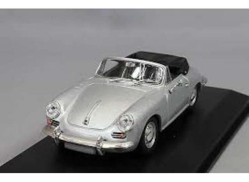 1:43 1965 Porsche 356 C Cabriolet, ezüst