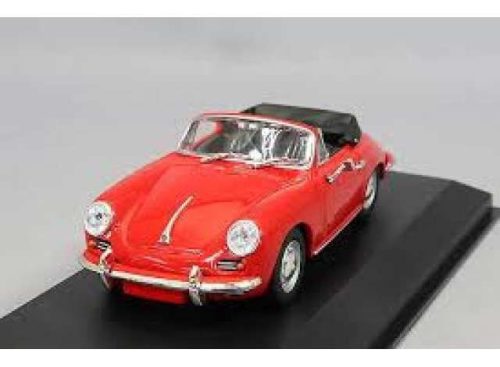 1:43 1965 Porsche 356 C Cabriolet, piros