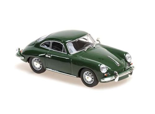 1:43 1965 Porsche 356 C Coupe, dark zöld