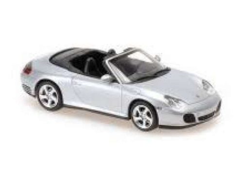 1:43 2003 Porsche 911 4S Cabriolet, ezüst