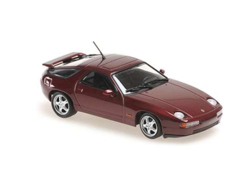 1:43 1991 Porsche 928 GTS, piros metallic