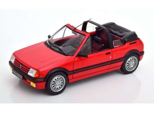 1:43 1990 Peugeot 205 CTI Cabriolet, piros metallic