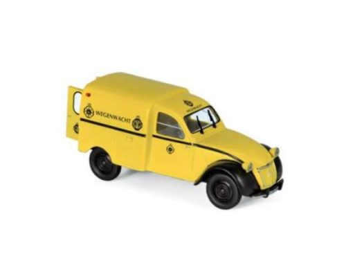 1:43 1959 2CV AZU *ANWB Dutch Wegenwacht*, sárga/fekete