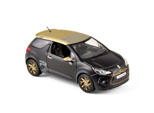 2013 Citroen DS3 racing, matt fekete with arany deco