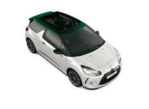 2014 Citroen DS3 Cabrio, fehér/emeraude