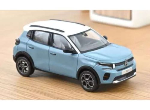 1:43 2024 Citroen C3, Monte Carlo kék & fehér roof