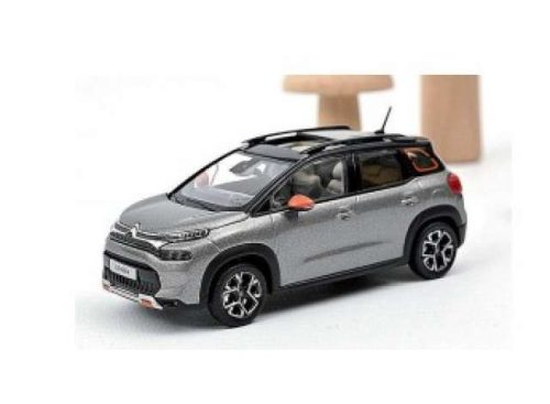 1:43 2021 Citroen C3 Aircross, platinum szürke with fekete roof and narancs deco