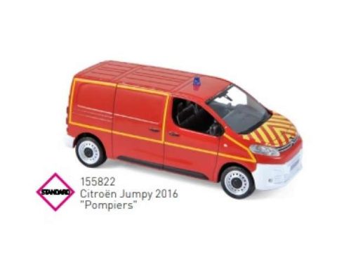 2016 Citroen Jumpy *Pompiers*, piros