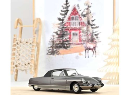 1:18 1964 Citroen DS 19 Le Dandy, szürke/fekete