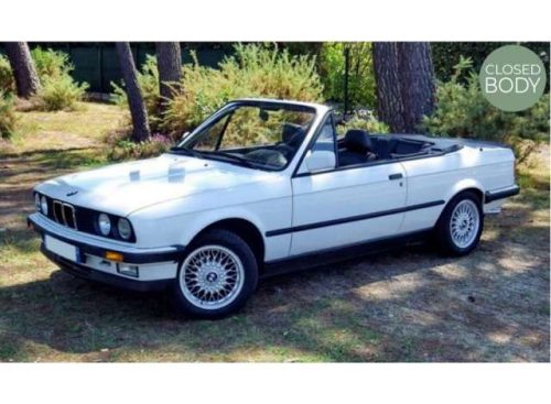 1:18 1991 BMW 325i Cabriolet, alpine fehér