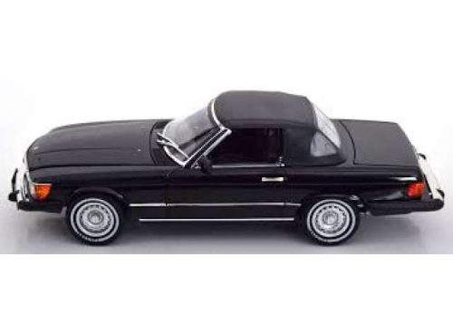 1:18 1979 Mercedes Benz 450 SL R107 US-Version American Gigolo, fekete